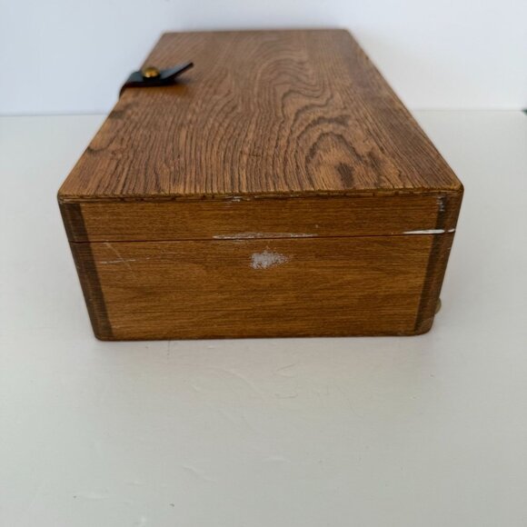 Enid Collins Original Box Bag With Mirror Brass Clasp NO HANDLE - Picture 7 of 10